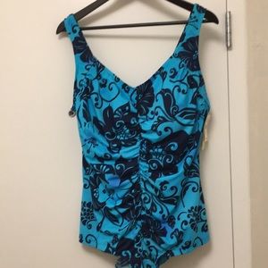 Plus size one piece swimsuit